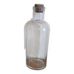 Flacon ou bouteille de pharmacie en verre - laboratoire, apothicaire