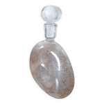 Flacon en verre bull transparent moul pour une prhension manuelle facile