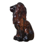 Flacon zoomorphe parfum after shave vintage avon forme lion verre ambré Flacon zoomorphe parfum after shave vintage avon forme lion verre ambré