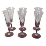 Flutes champagne modele  cerdagne  de st louis