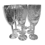 Fltes champagne cristal