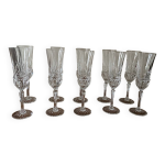 Fltes  champagne cristal d arque modle carthage
