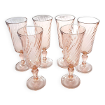 Flutes  champagne rosaline tourbillon arcoroc luminarc