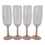 Fl�te � champagne rose vintage luminarc