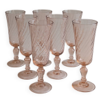 Fltes rosaline, arcoroc france, annes 70 - 80