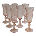 Fltes rosaline, arcoroc france, annes 70 / 80