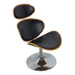 Dan - form curve fauteuil, chaise pivotante danemark