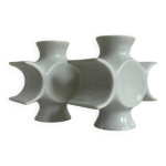 Franois guneau paire de vases soliflores en porcelaine