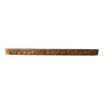 Frise murale haute poque en bois de noyer sculpt, 16e sicle