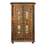 Garde - robe de mari�e en art populaire peint 1826