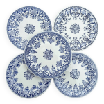 Gien - 5 assiettes  dessert