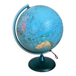 Globe terrestre lumineux 1970 Globe terrestre lumineux 1970