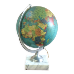 Globe terrestre lumineux