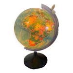 Globe terrestre lumineux annes 80