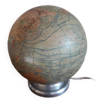 Globe terrestre lumineux j. forest milieu xx° Globe terrestre lumineux j. forest milieu xx°