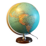 Globe terrestre lumineux jro