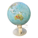 Globe terrestre lumineux scan globe, 1972