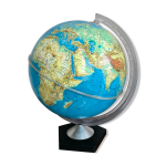 Globe terrestre lumineux vintage