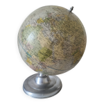 Globe terrestre vintage cartes taride 1960