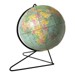 Globe terrestre vintage girard et barrère années 50 Globe terrestre vintage girard et barrère années 50