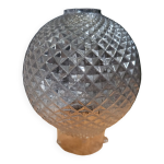 Globe en verre lampe petrole ancienne Globe en verre lampe petrole ancienne