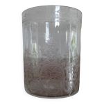 Gobelet cristal baccarat modèle gravé à initial b baccarat sur frise Gobelet cristal baccarat modèle gravé à initial b baccarat sur frise