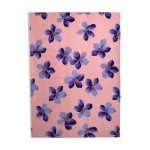 Gouache originale sur papier des �ditions jehlem d�coration florale (mauve), xxe si�cle, paris