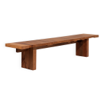 Grand banc en bois