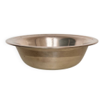 Grand bol, saladier, coupe bouillet bourdelle en mtal argent