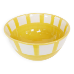 Grand bol - sol bordure jaune