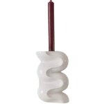 Grand bougeoir - blanc cr�me