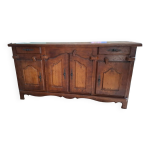 Grand buffet enfilade en chne massif