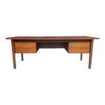 Grand bureau de direction en palissandre de rio, arne vodder