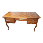 Grand bureau plat de style louis xv
