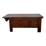 Grand coffre ancien en ch�ne massif xixe belle patine d origine