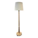 Grand lampadaire en bois dor� d�but xxe si�cle