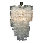 Grand lustre de carlo nason pour mazzega, italie, annes 1960