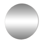 Grand miroir rond ciselé vintage Grand miroir rond ciselé vintage