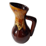 Grand pichet vase en cramique hauteur 29cm - style vallauris - annes 60