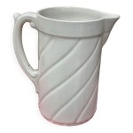 Trs grand pichet / vase en faence