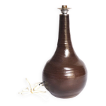 Grand pied de lampe terre cuite