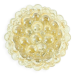 Grand plafonnier en verre à bulles du milieu du siècle par h. tynell pour limburg, années 1960 Grand plafonnier en verre à bulles du milieu du siècle par h. tynell pour limburg, années 1960