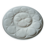 Grand plat ancien  hutres