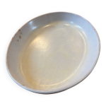 Grand plat blanc vallauris