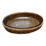 Grand plat  four arcopal vintage