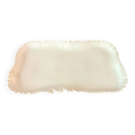 Grand plat rectangulaire en porcelaine xixe h&cie france