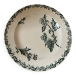 Grand plat de service rond terre de fer richelieu st amand