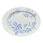 Grand plat de service xixème en faïence terre de fer anglais n. w. p. co burslem the cotton plant Grand plat de service xixème en faïence terre de fer anglais n. w. p. co burslem the cotton plant