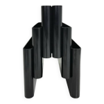 Grand porte - revue noir de giotto stoppino pour kartell, italie 1970 Grand porte - revue noir de giotto stoppino pour kartell, italie 1970