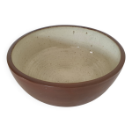 Grand saladier en grs  30cm - signature  identifier la borne ? puisaye ?